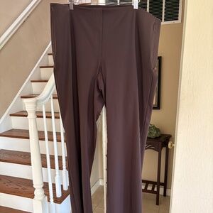 Lululemon Dark Brown Versatile Smooth Fit Pull-On High Rise Pants Stretch 20